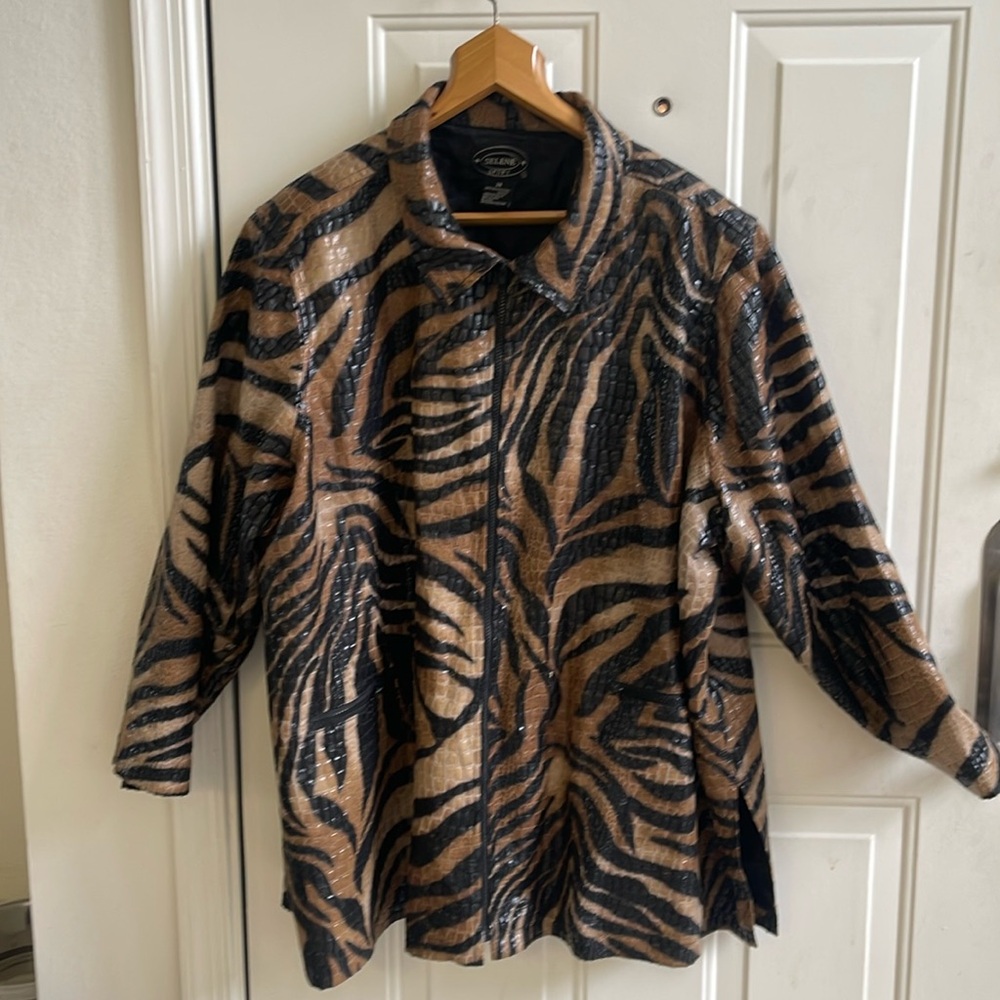 Selene Sport Animal Print Jacket